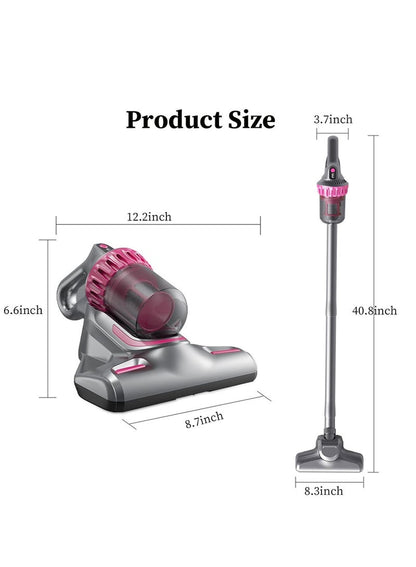 INGUNAR 4-in-1 Dust & UV Vacuum – Deep Clean for Beds, Sofas & Fabrics