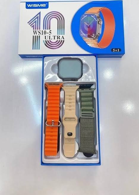 WISME ULTRA WS10_5 Smartwatch – Advanced Health & Connectivity in a Sleek Design