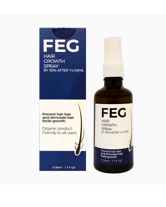 FEG Hair Growth Spray – Prevent Hair Loss & Stimulate Regrowth in 14 Days