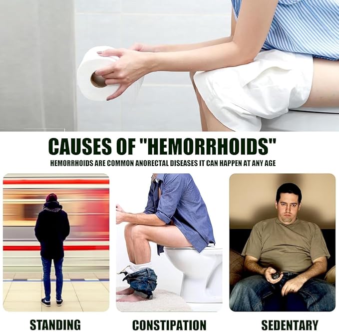 EELHOE Herbal Hemorrhoids Spray - Natural Relief for Hemorrhoids, Fissures & Anal Discomfort - External Piles Treatment, Anti-Itch, Pain & Swelling Relief