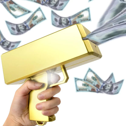 💸 Gold Money Gun Shooter – Make It Rain at Every Party!