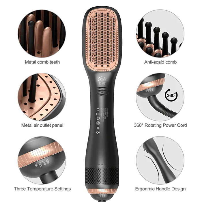 JOY 2-in-1 Professional Hair Dryer & Styler – Fast Drying & Smooth Result