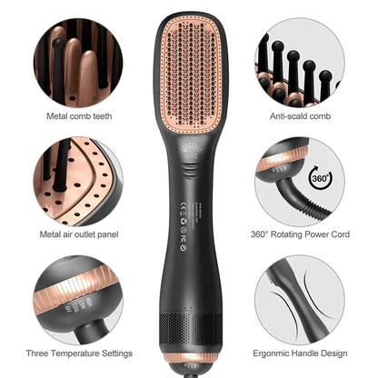 JOY 2-in-1 Professional Hair Dryer & Styler – Fast Drying & Smooth Result