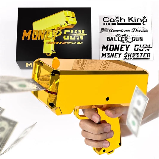 💸 Gold Money Gun Shooter – Make It Rain at Every Party!