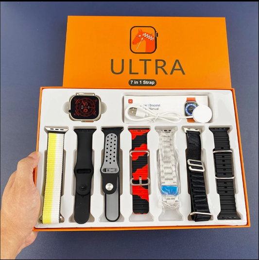 Ultra 7-in-1 Strap Smart Watch – Versatility Meets Innovation