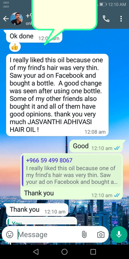 Adivasi Herbal Hair Growth Oil 250 ML – Pure Ayurvedic Anti‑Hair‑Fall Oil with FREE Gift