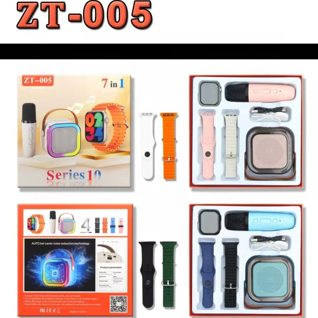 ZT_005 Series 10 | Seven-in-One Smartwatch – Ultimate All-in-One Wearable