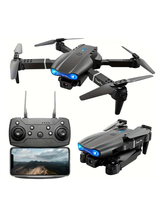 E99 PRO Drone - 4K Dual Camera Foldable Quadcopter with Obstacle Avoidance